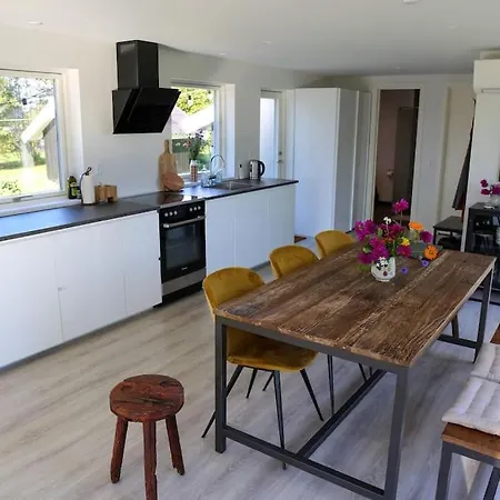 Bright Summer House Close To The And Water